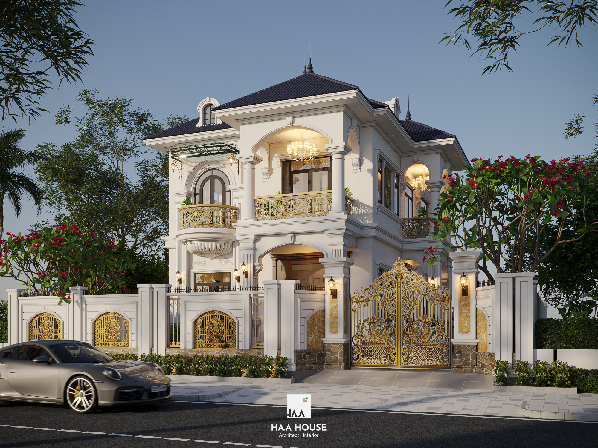 Biệt thự tân cổ nhà Bác Minh 1