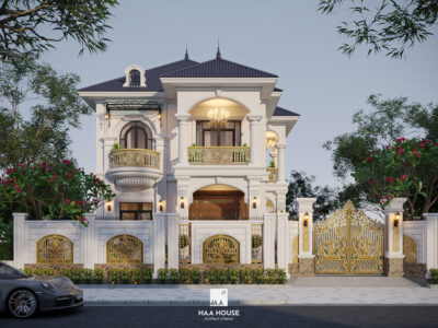 Biệt thự tân cổ nhà Bác Minh