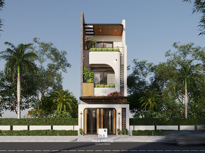 nhà phố hiện đại 3 tầng