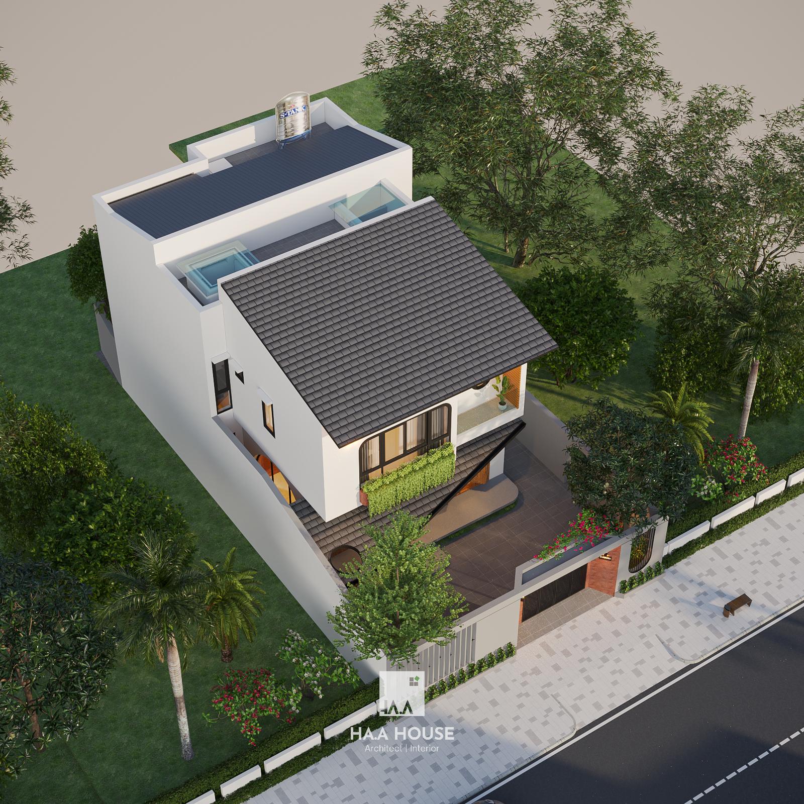 Nhà 2 Tầng Mái Bằng - A Được 7