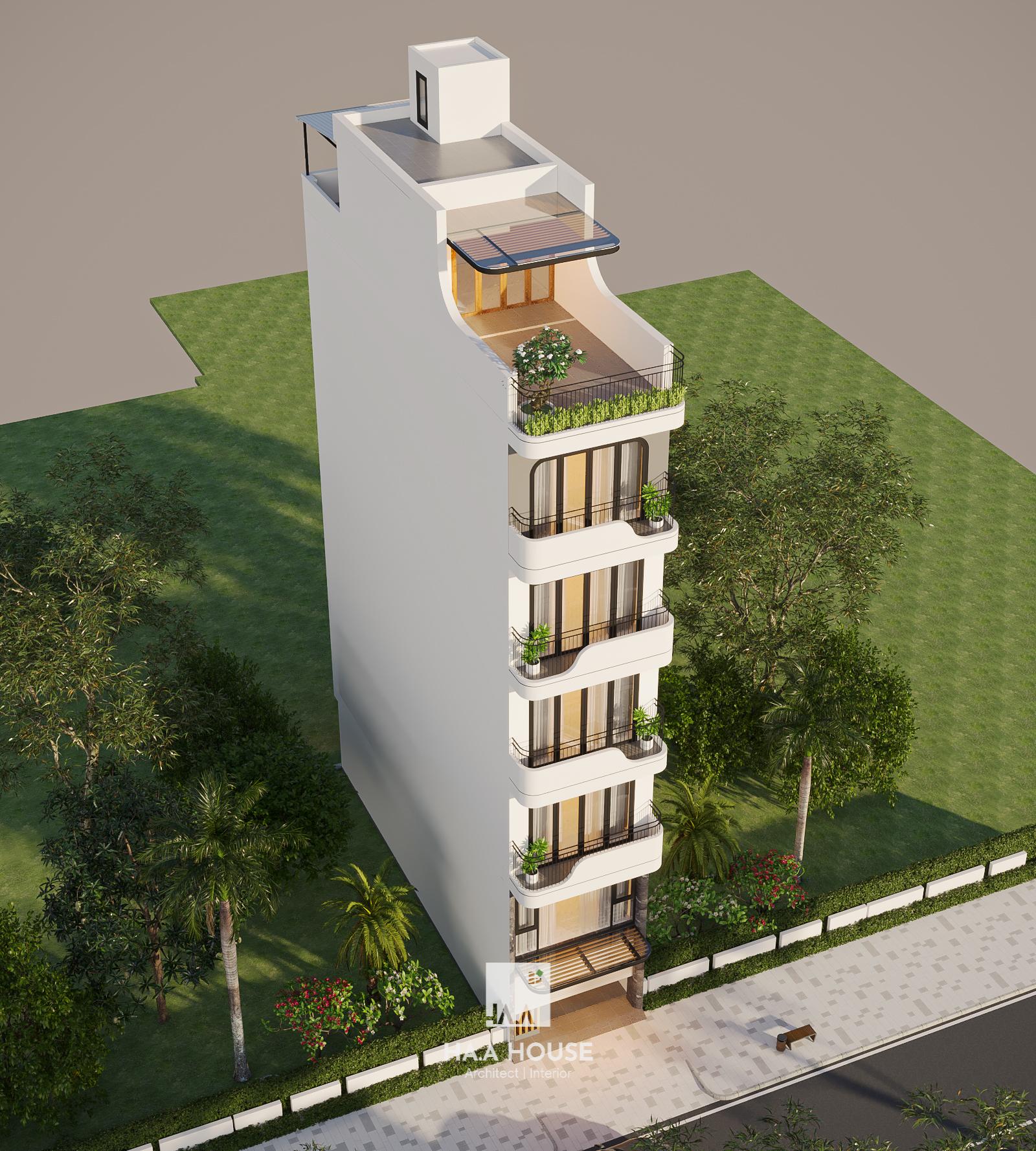 Nhà phố 6 tầng 1 tum 5