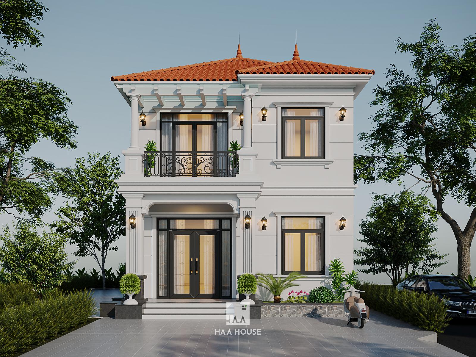 nhà 2 tầng mái nhật Anh Mạnh Ninh Bình