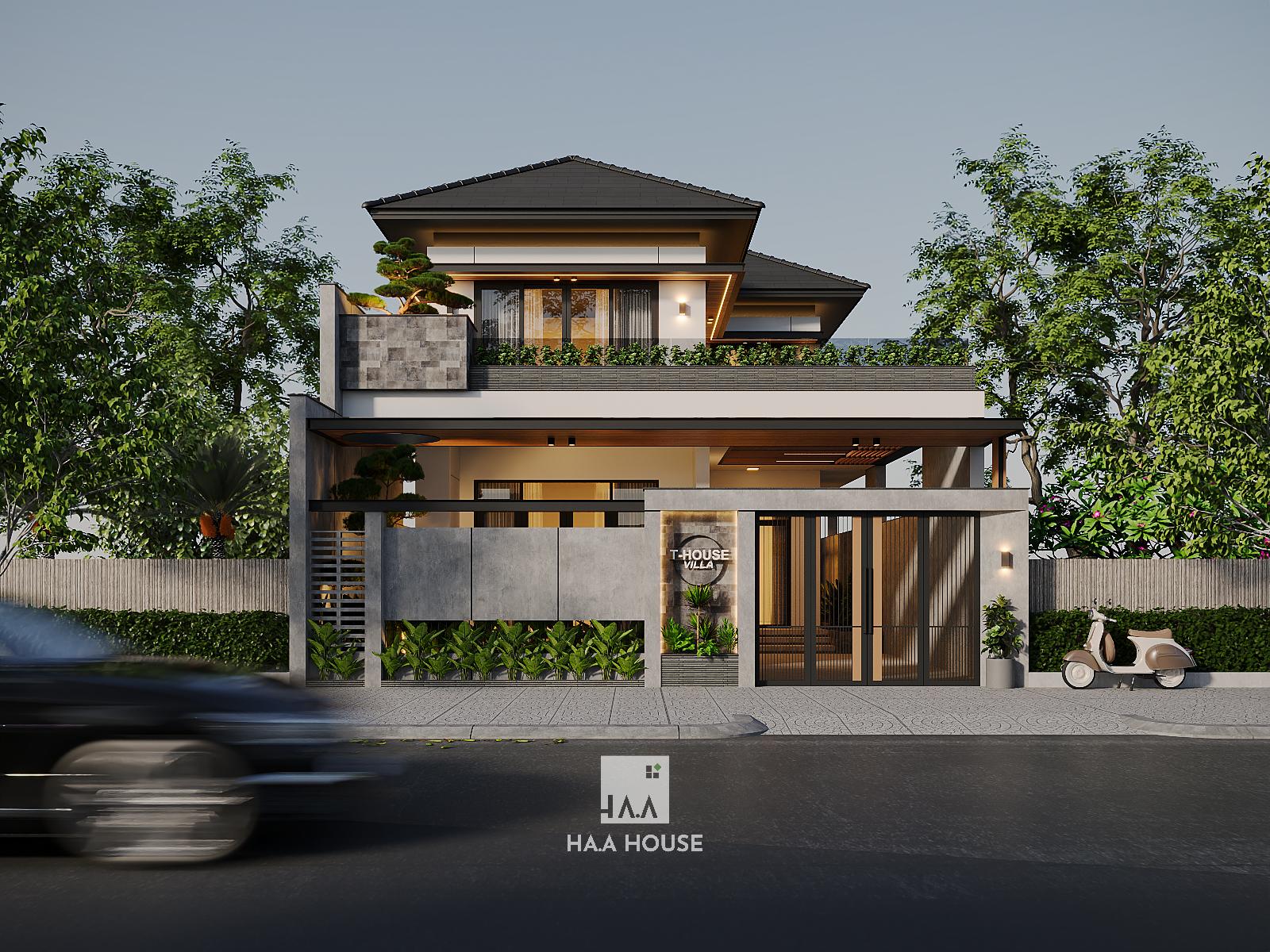 Biệt thự 2 tầng Anh Tuấn 1