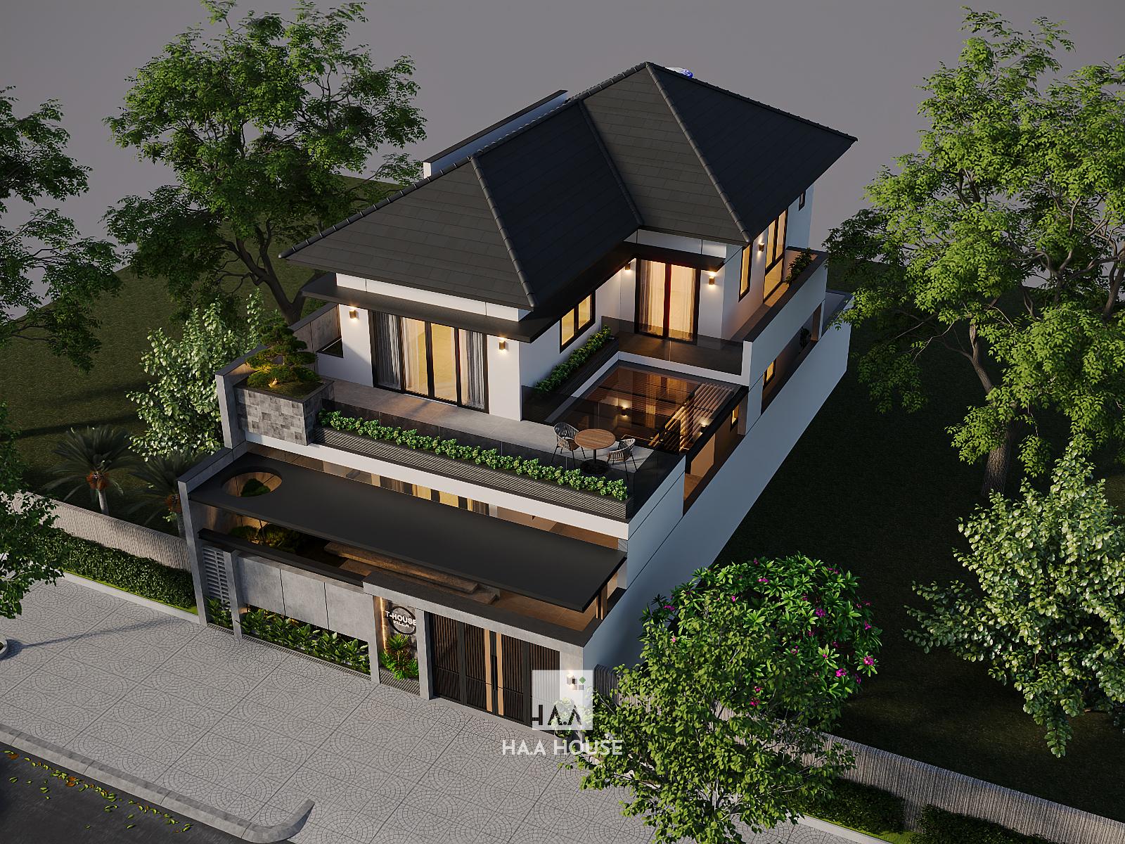 Biệt thự 2 tầng Anh Tuấn 